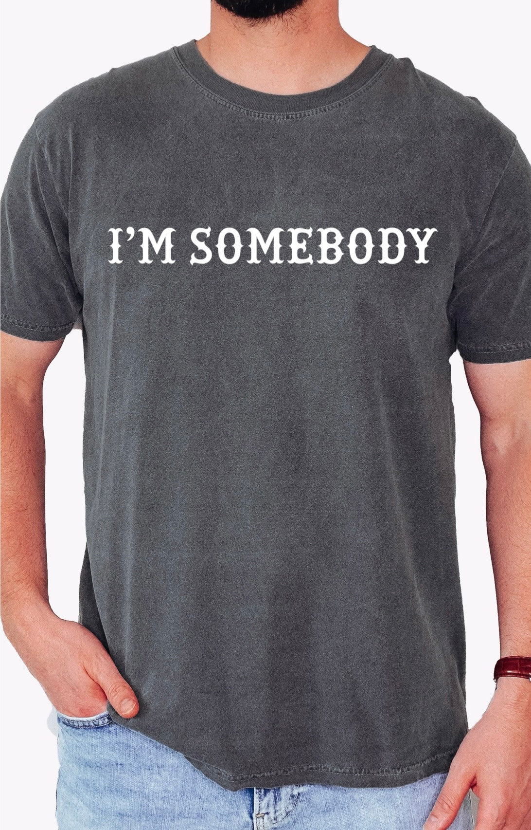 Somebody's Problem Comfort Colors Couple's Tee