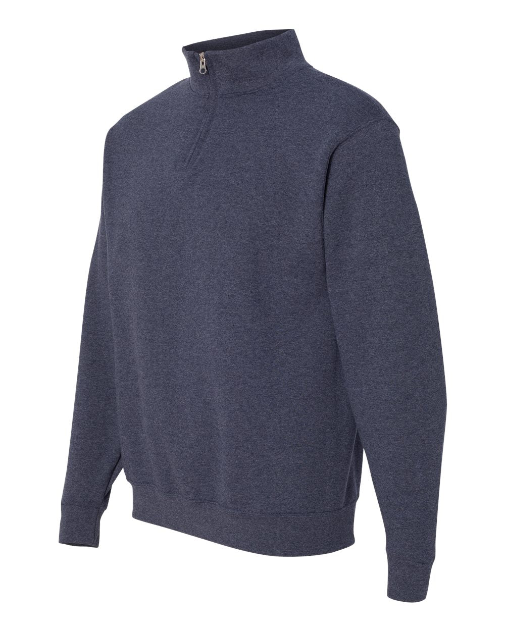 Personalized Embroidered Cadet Collar Quarter-Zip Sweatshirt