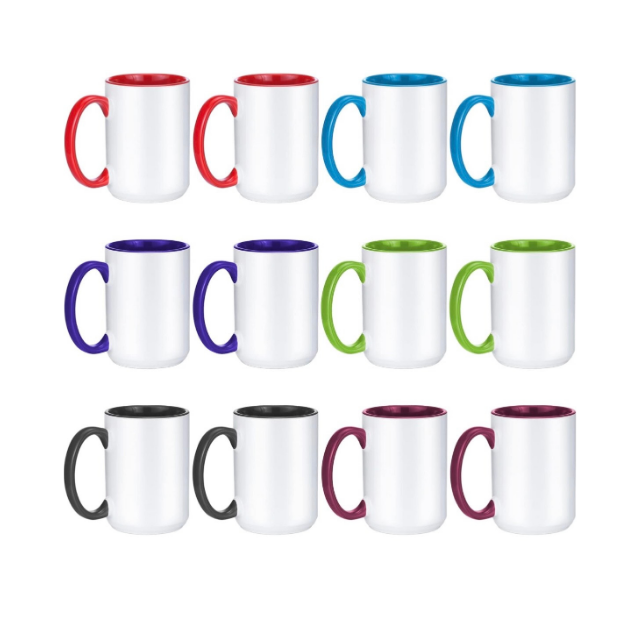 15 oz. Coffee Mugs customized with your logo or design