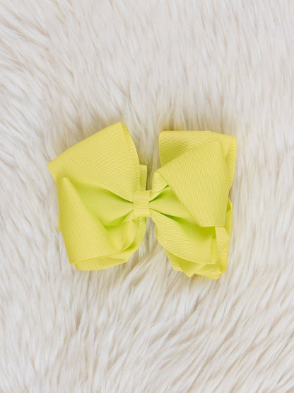 Boutique Double-Layer Hair Bows -  5"