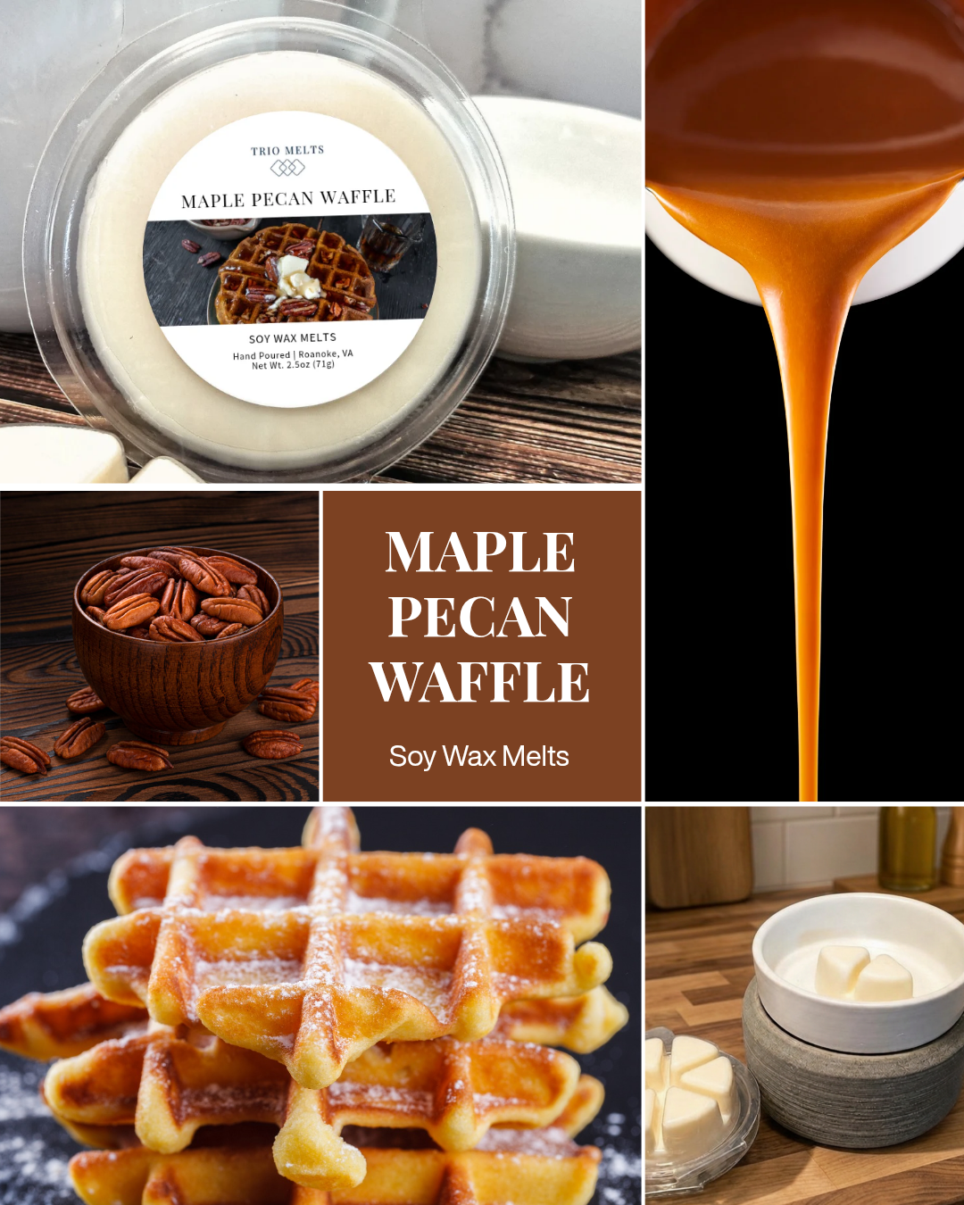 Maple Pecan Waffle Wax Melt