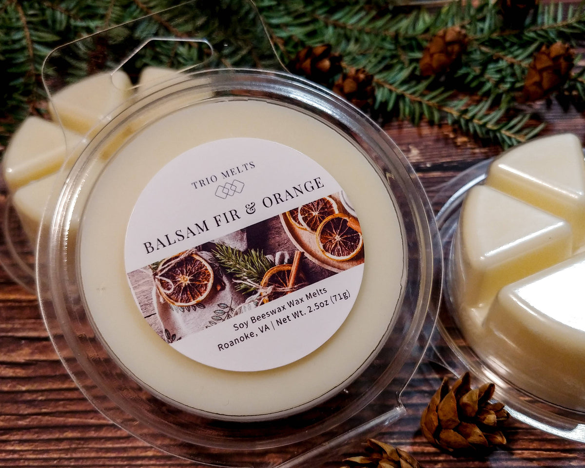 Balsam Fir & Orange Wax Melt