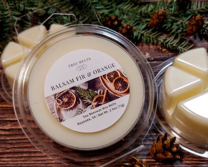 Balsam Fir & Orange Wax Melt