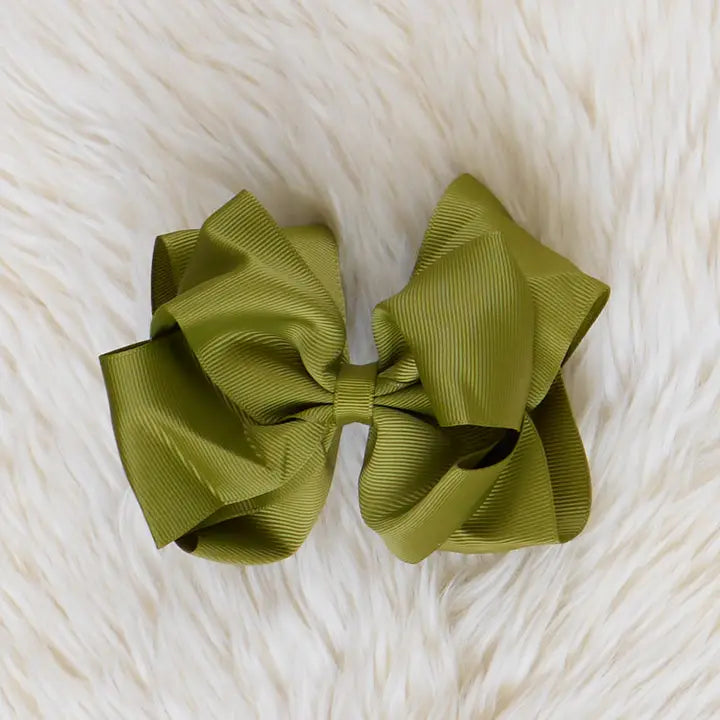 Boutique Double-Layer Hair Bows -  5"