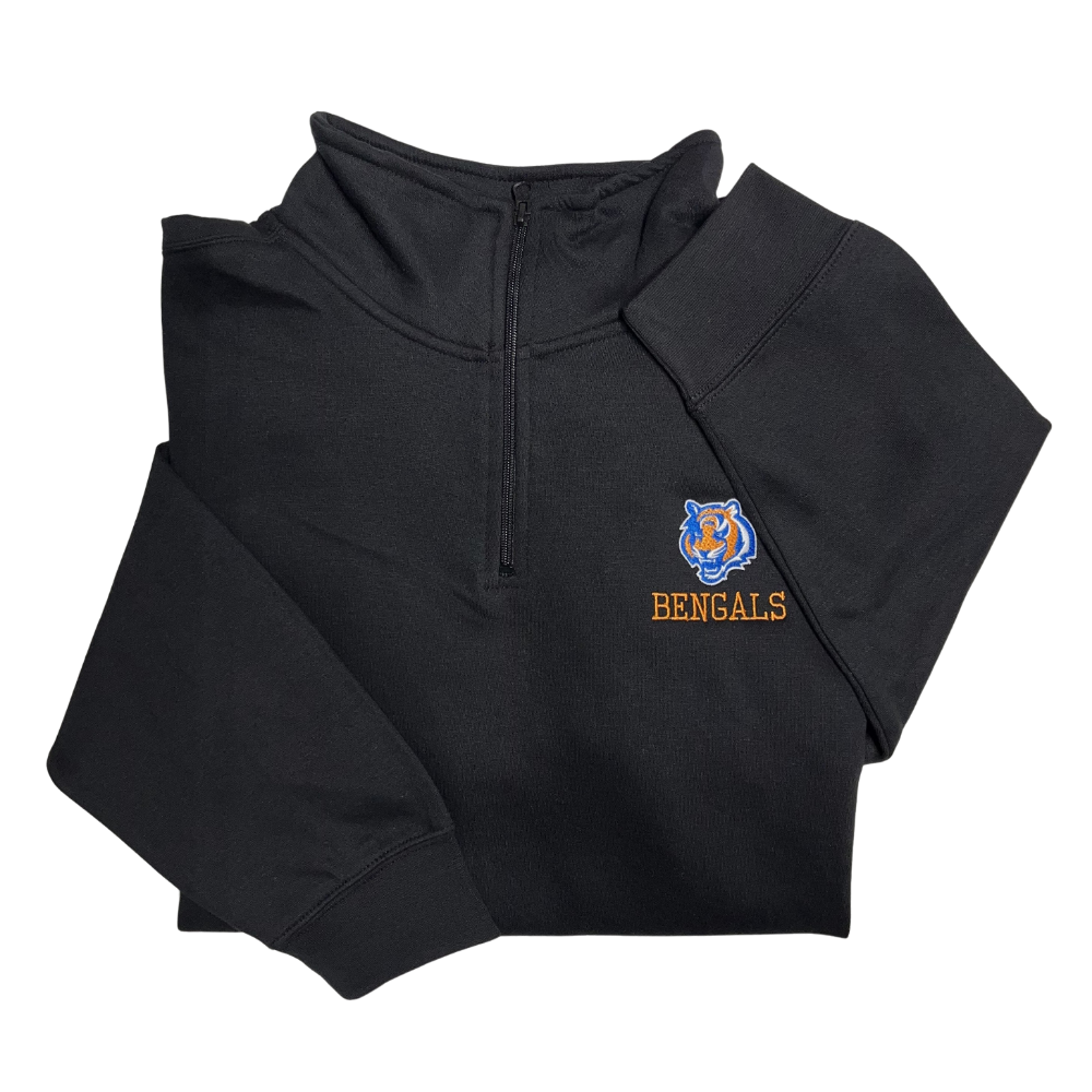 Embroidered Mascot 1/4 Zip