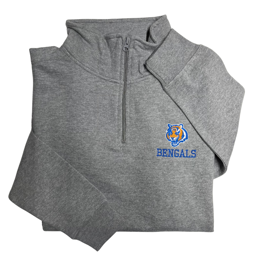 Embroidered Mascot 1/4 Zip