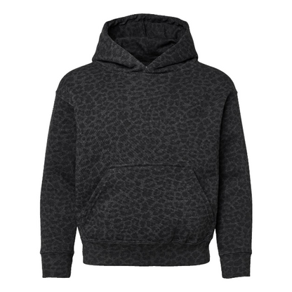 Youth Girls Embroidered Monogram Hoodie