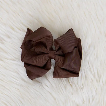 Boutique Double-Layer Hair Bows -  5"