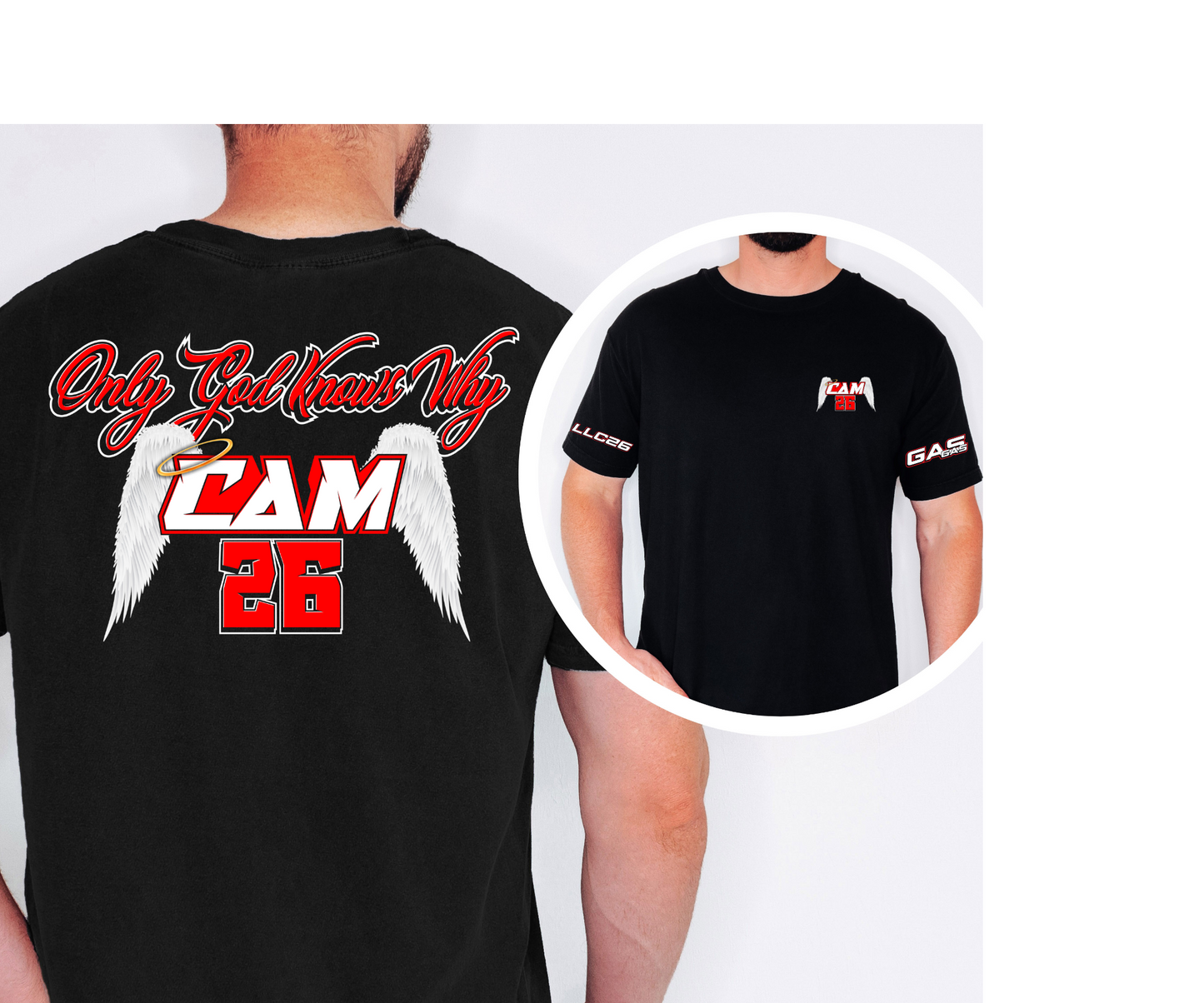 CAM TRAIL Angel Wings Premium Tee