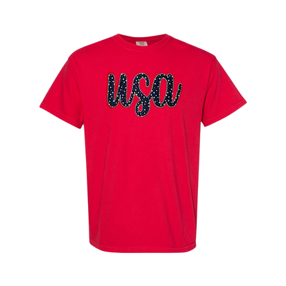 Applique Embroidered USA
