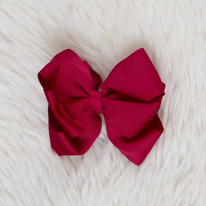 Boutique Double-Layer Hair Bows -  5"