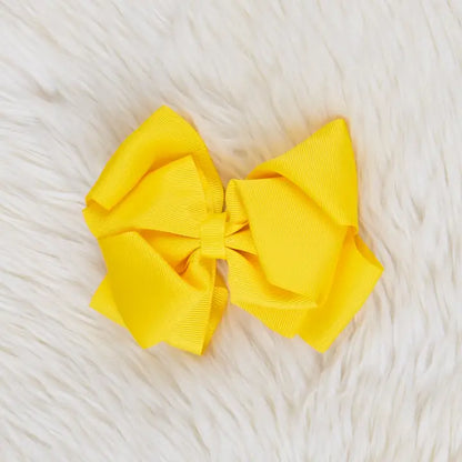 Boutique Double-Layer Hair Bows -  5"