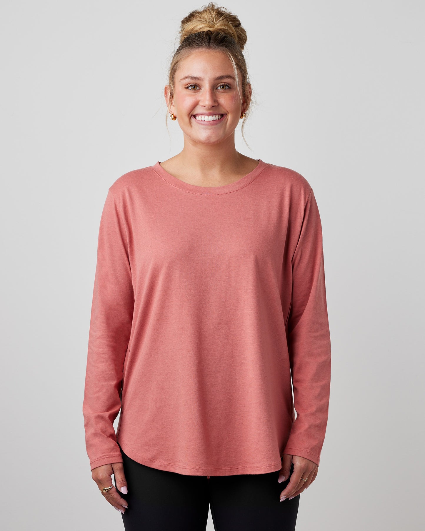 Ladies High-Low Long Sleeve Tee