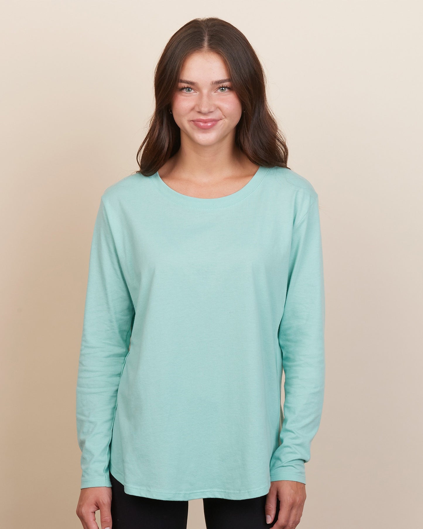 Ladies High-Low Long Sleeve Tee