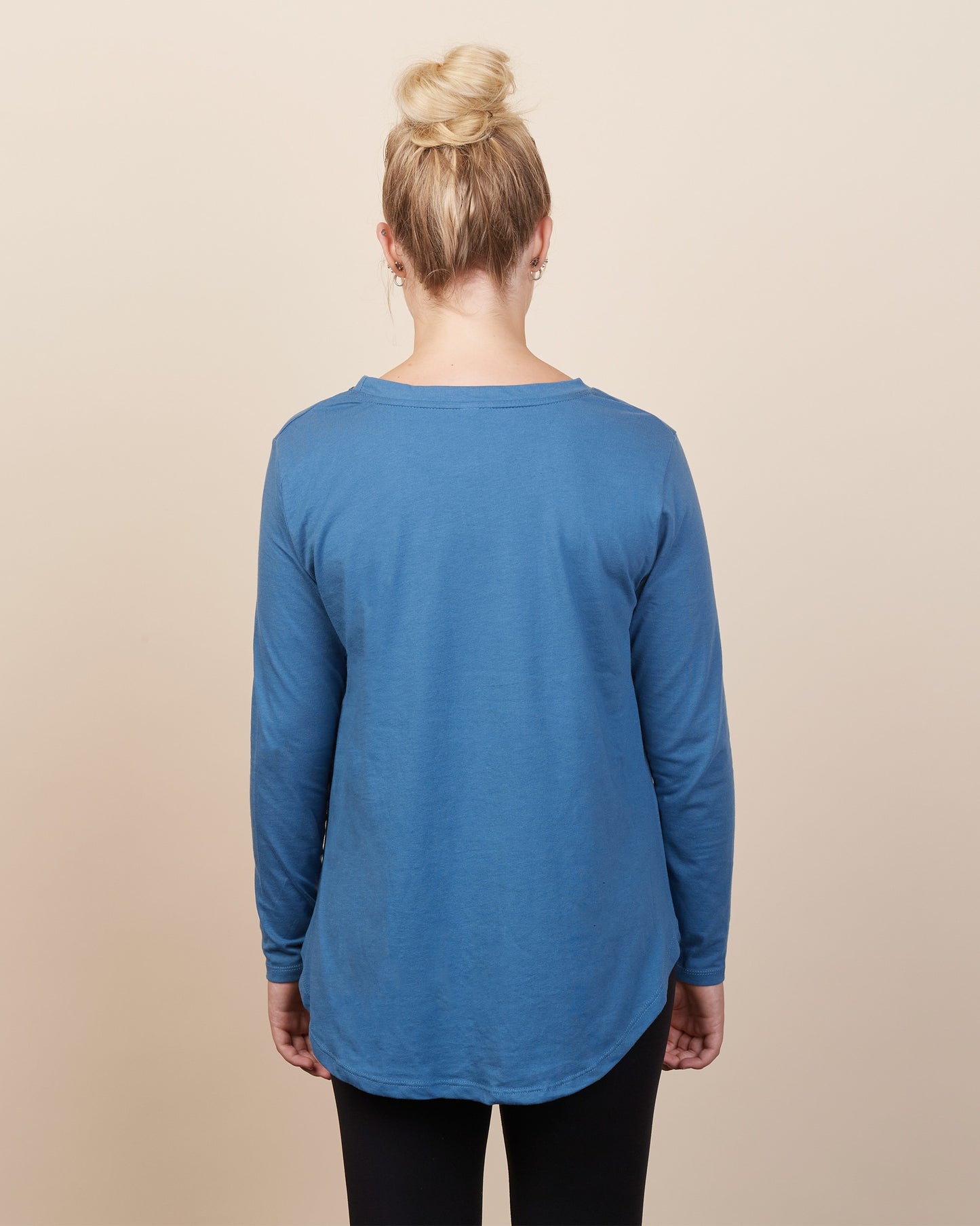 Ladies High-Low Long Sleeve Tee