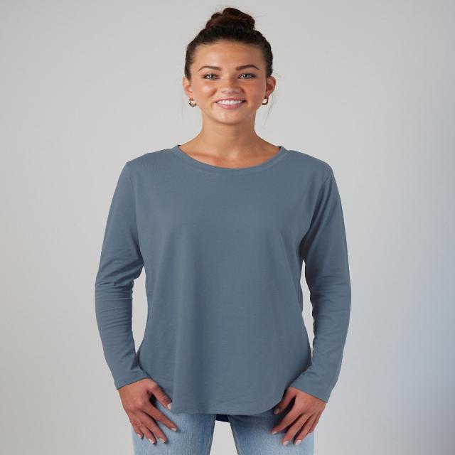 Ladies High-Low Long Sleeve Tee