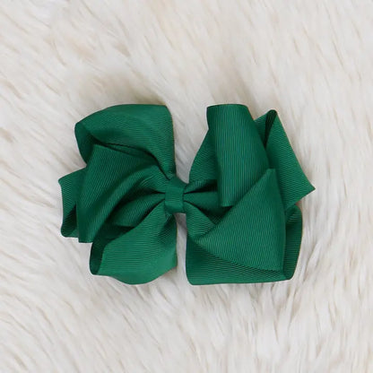 Boutique Double-Layer Hair Bows -  5"
