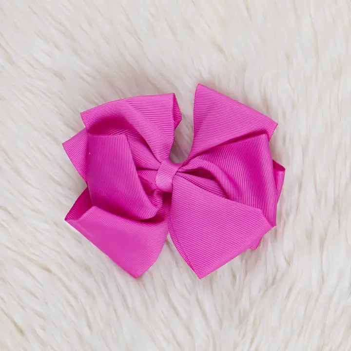 Boutique Double-Layer Hair Bows -  5"
