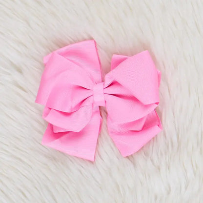 Boutique Double-Layer Hair Bows -  5"