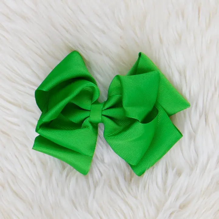 Boutique Double-Layer Hair Bows -  5"