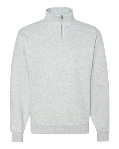 Personalized Embroidered Cadet Collar Quarter-Zip Sweatshirt