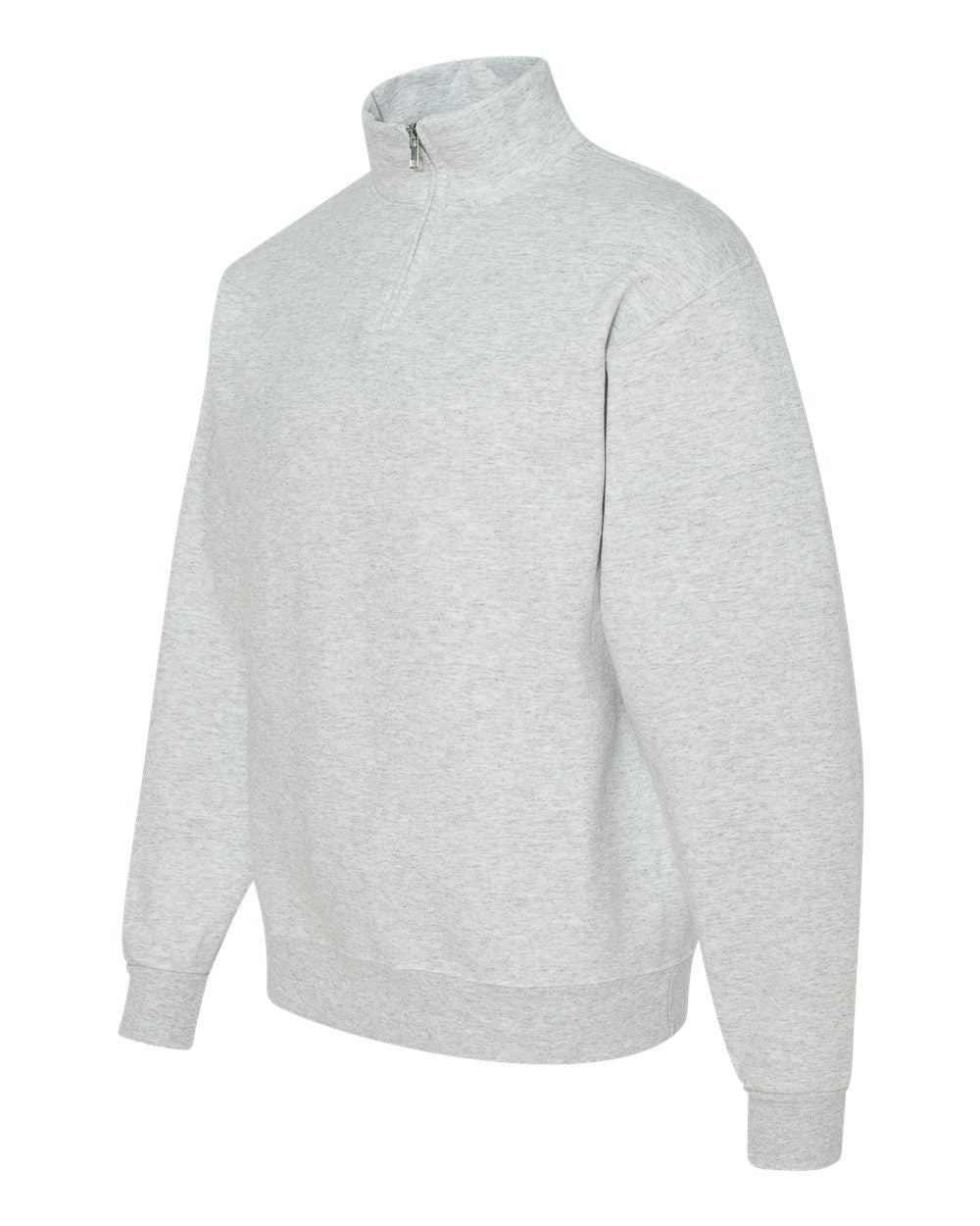 Personalized Embroidered Cadet Collar Quarter-Zip Sweatshirt