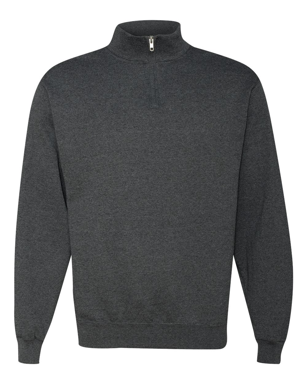 Personalized Embroidered Cadet Collar Quarter-Zip Sweatshirt