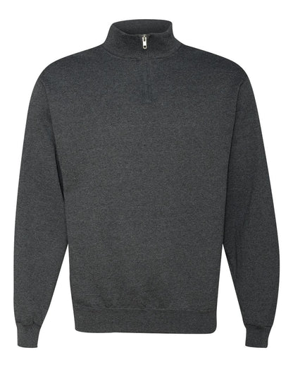 Personalized Embroidered Cadet Collar Quarter-Zip Sweatshirt