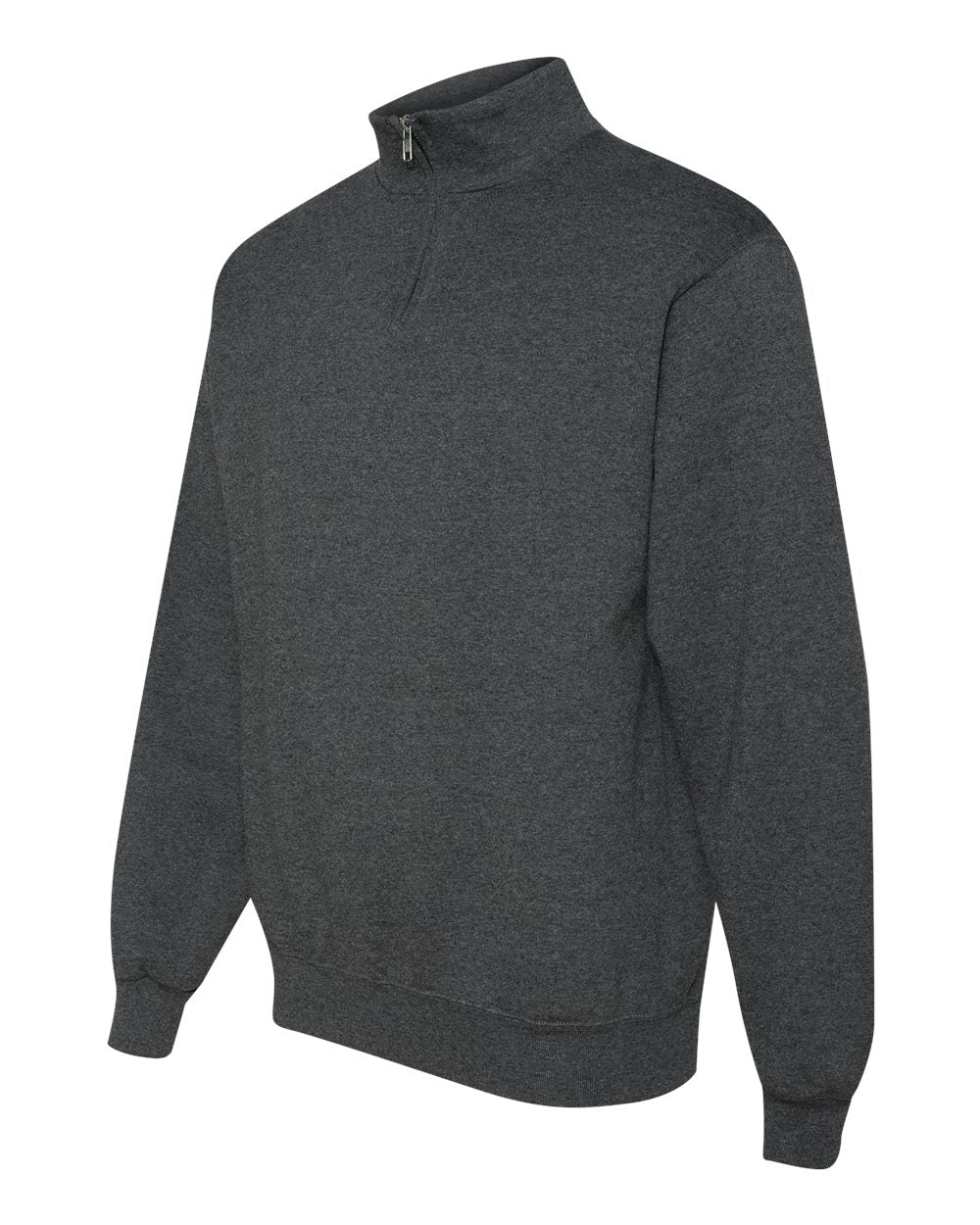 Personalized Embroidered Cadet Collar Quarter-Zip Sweatshirt