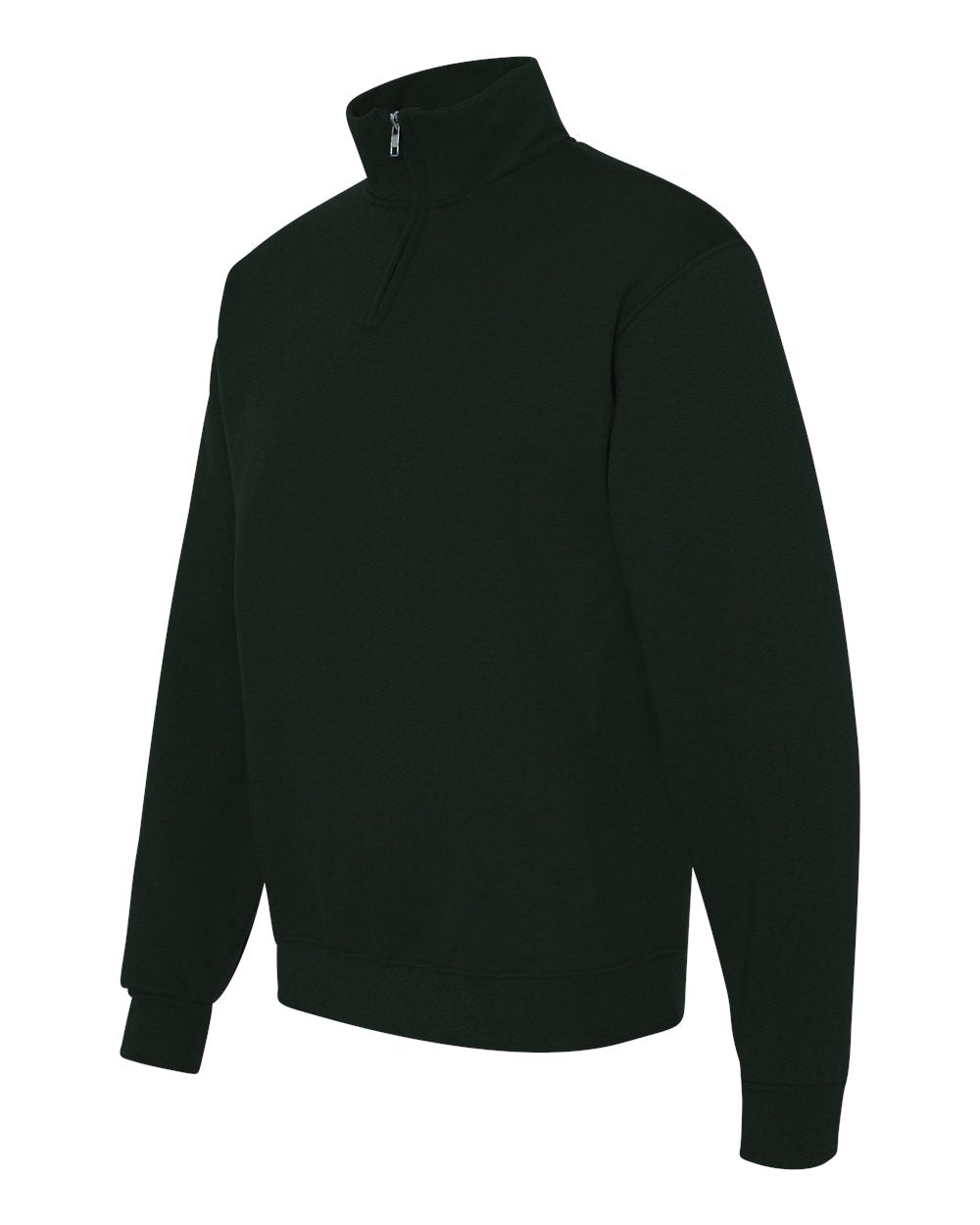 Personalized Embroidered Cadet Collar Quarter-Zip Sweatshirt