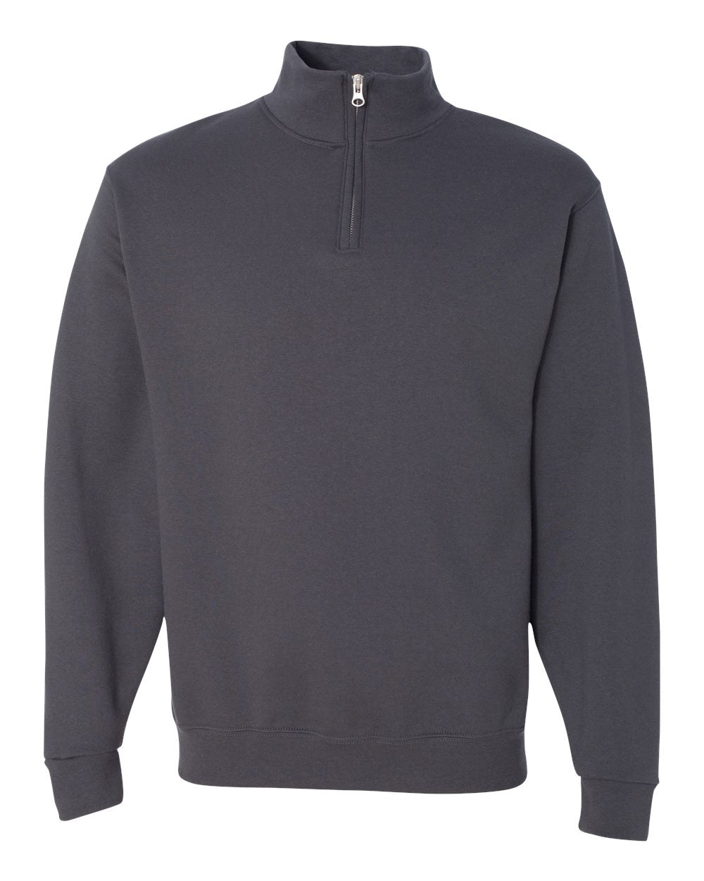 Personalized Embroidered Cadet Collar Quarter-Zip Sweatshirt