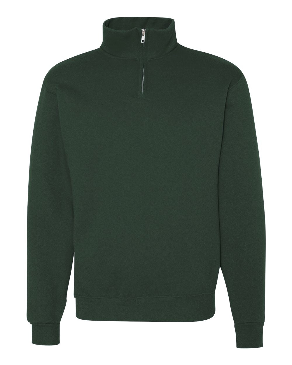 Personalized Embroidered Cadet Collar Quarter-Zip Sweatshirt