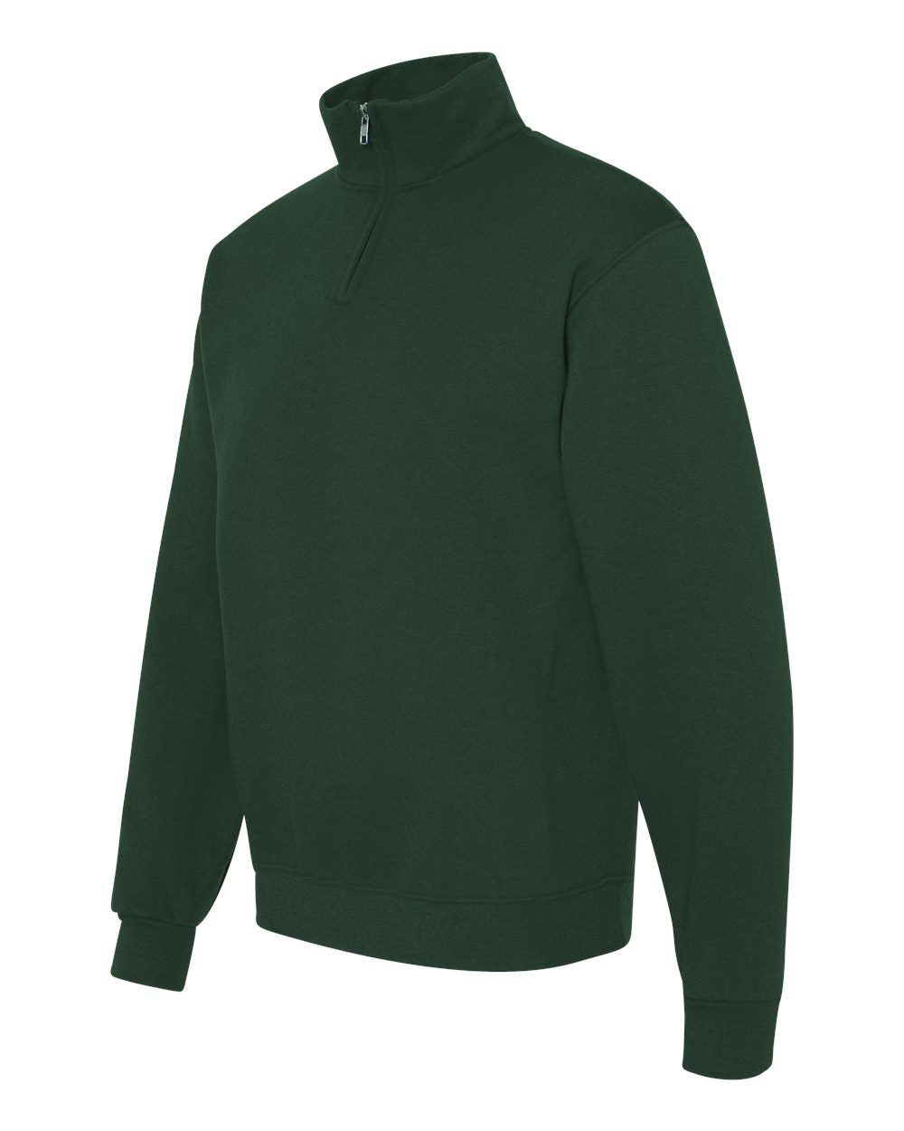 Personalized Embroidered Cadet Collar Quarter-Zip Sweatshirt