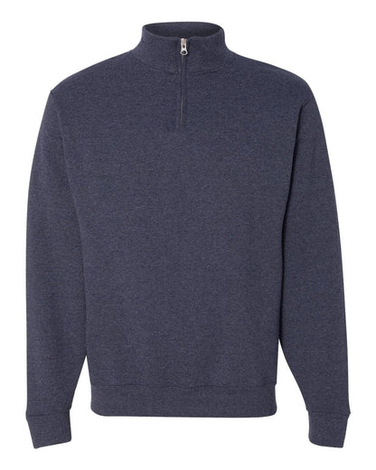 Personalized Embroidered Cadet Collar Quarter-Zip Sweatshirt
