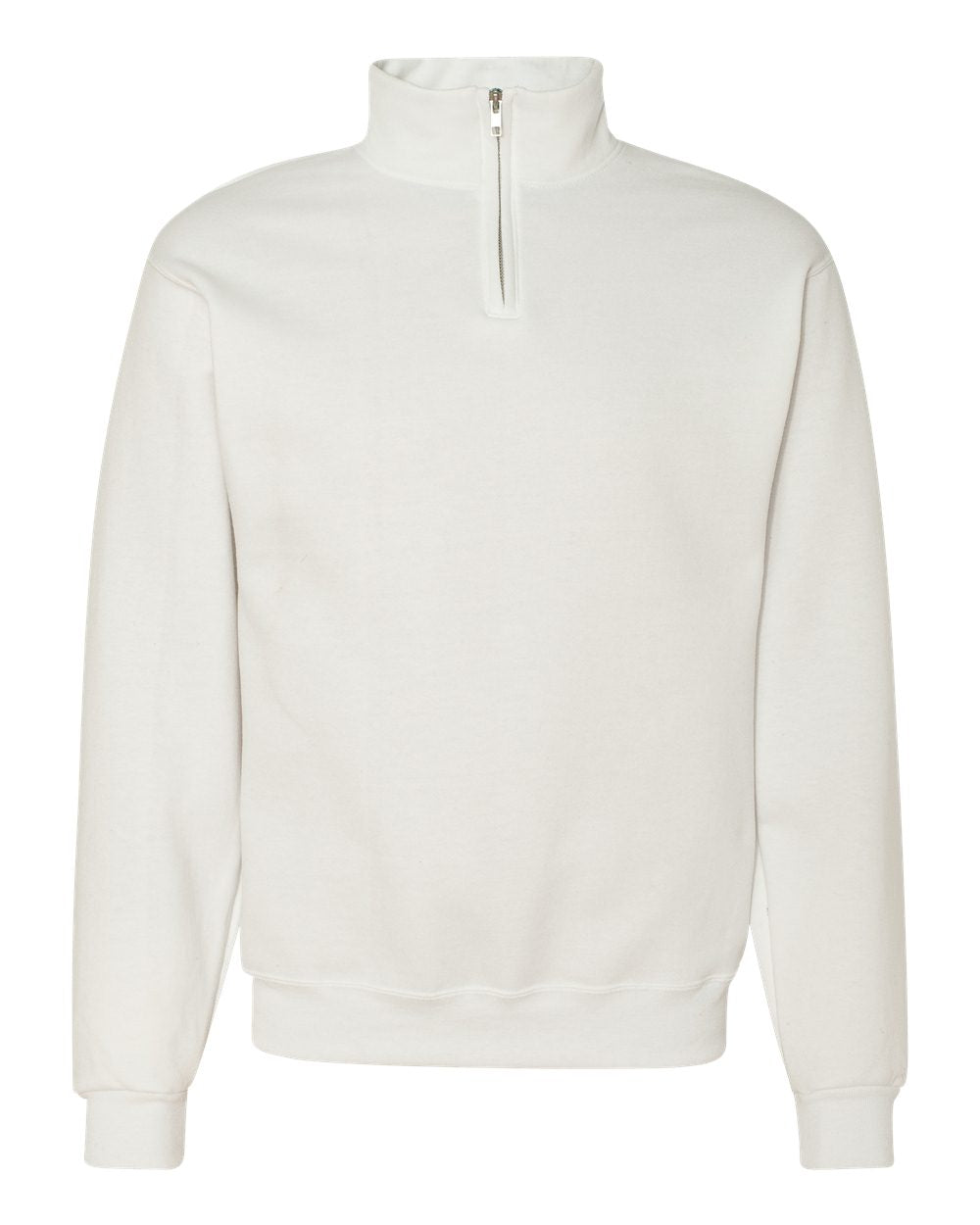 Personalized Embroidered Cadet Collar Quarter-Zip Sweatshirt