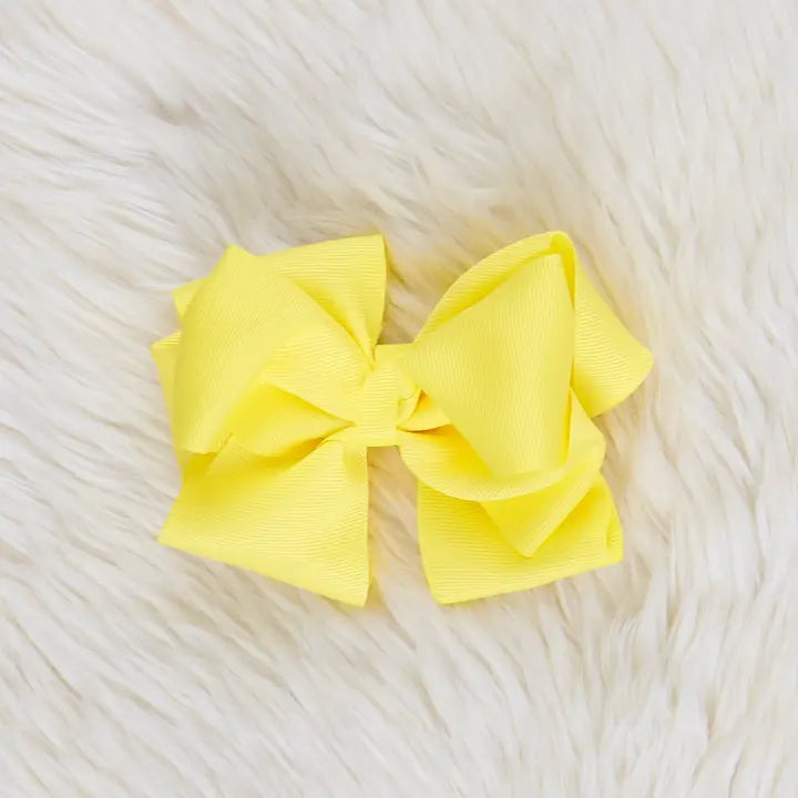 Boutique Double-Layer Hair Bows -  5"