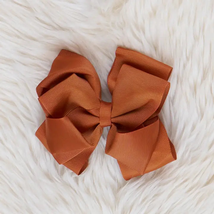Boutique Double-Layer Hair Bows -  5"