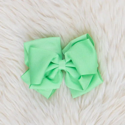 Boutique Double-Layer Hair Bows -  5"