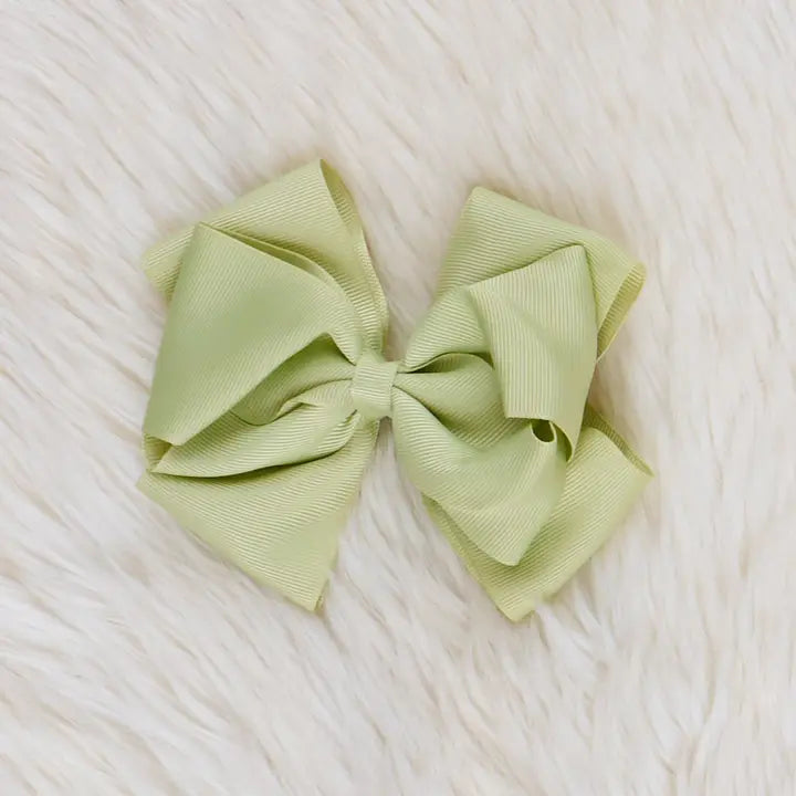 Boutique Double-Layer Hair Bows -  5"