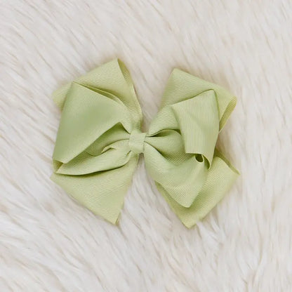 Boutique Double-Layer Hair Bows -  5"