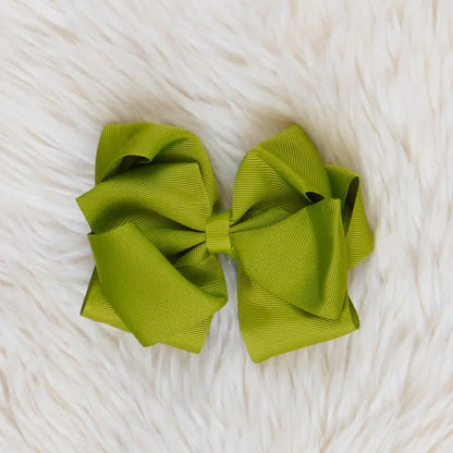 Boutique Double-Layer Hair Bows -  5"