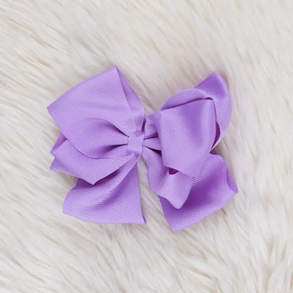 Boutique Double-Layer Hair Bows -  5"