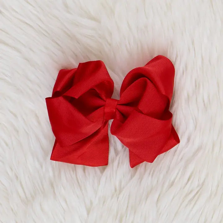 Boutique Double-Layer Hair Bows -  5"