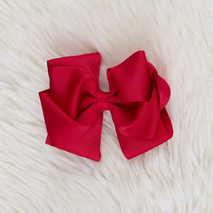 Boutique Double-Layer Hair Bows -  5"