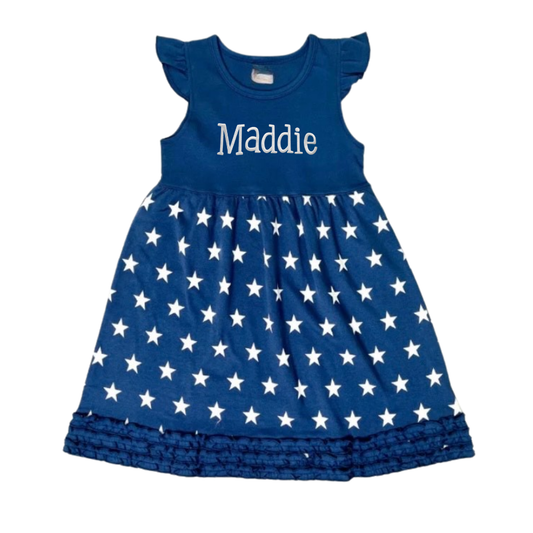 Ruffle Star Dress
