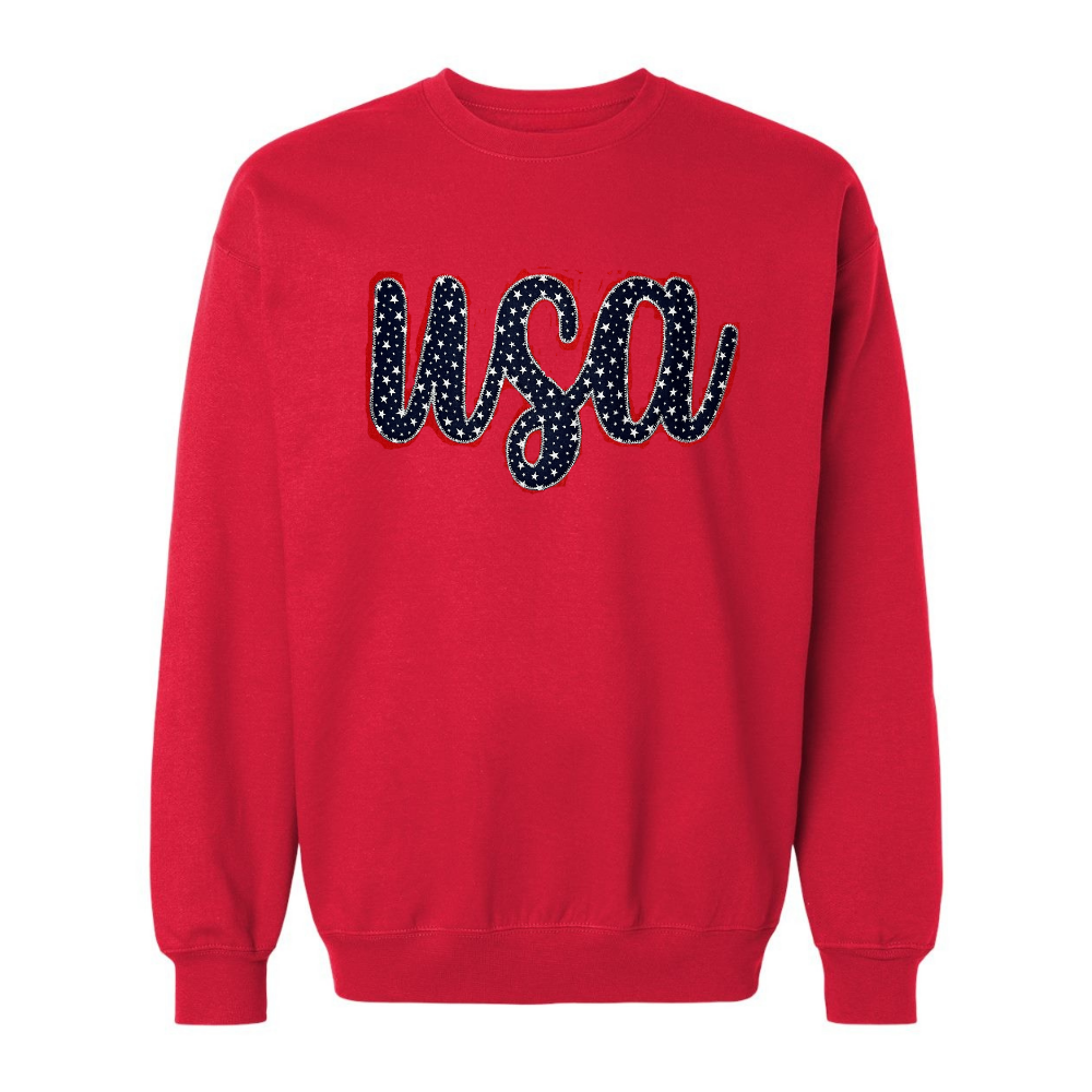 Applique Embroidered USA