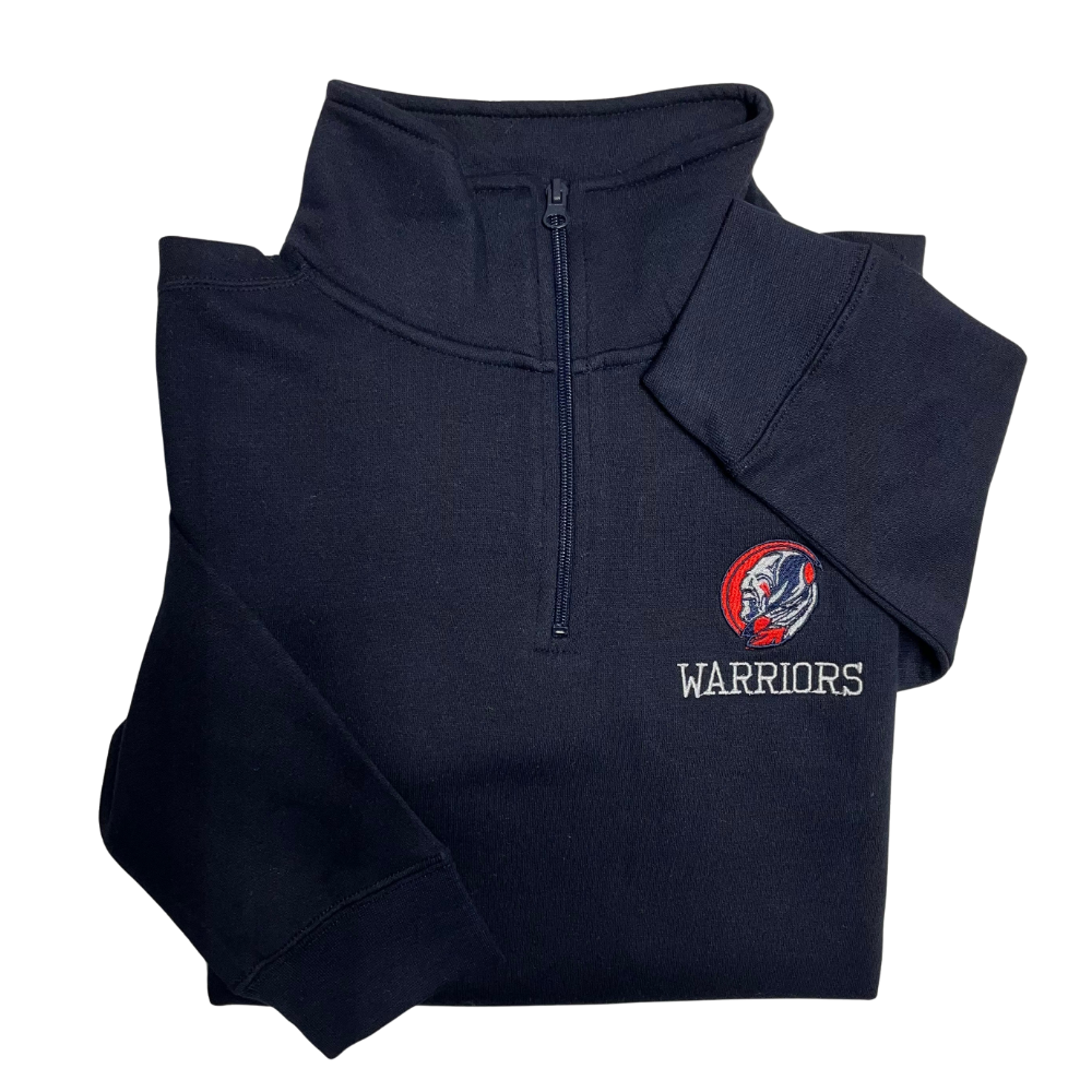 Embroidered Mascot 1/4 Zip