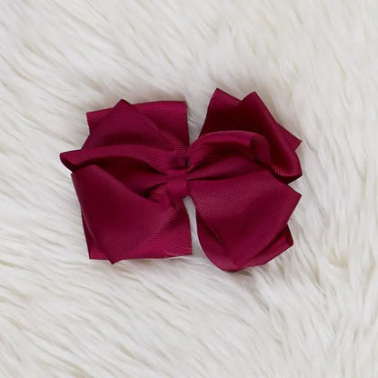 Boutique Double-Layer Hair Bows -  5"