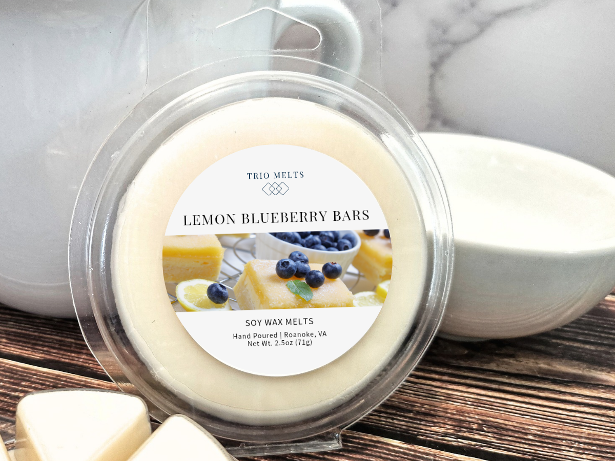 Lemon Blueberry Bars Wax Melt