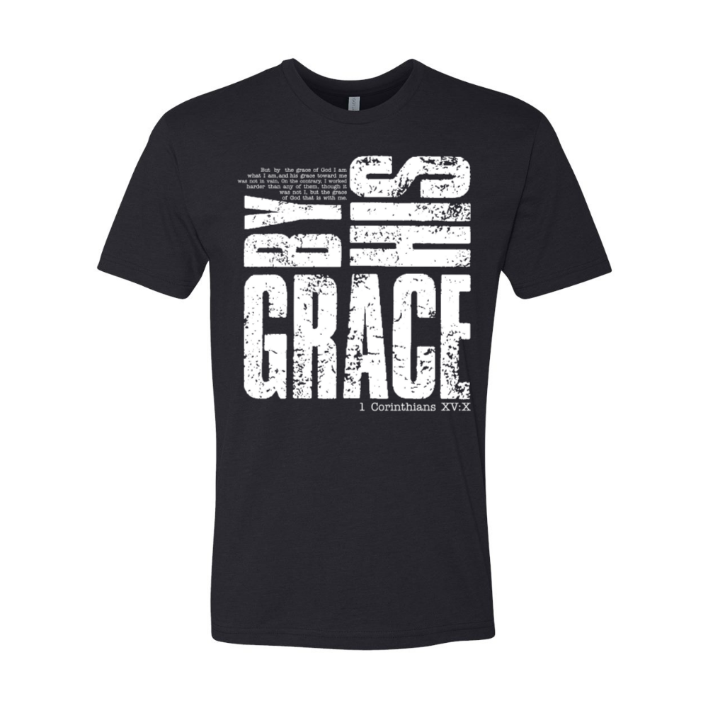 By His Grace T-shirt 1 Cornithians 15:10